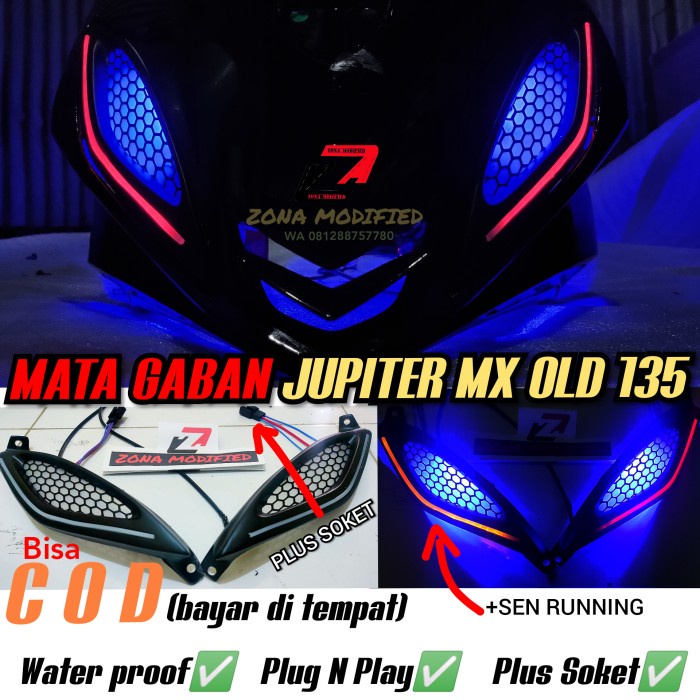 MATA GABAN JUPITER MX OLD 135 + SEN RUNNING