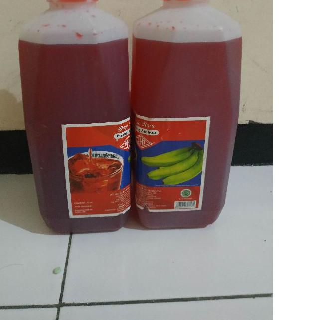 

➣ Sirup DHT Pisang Ambon (sirup legend aseli Makassar) isi 2 liter ♩