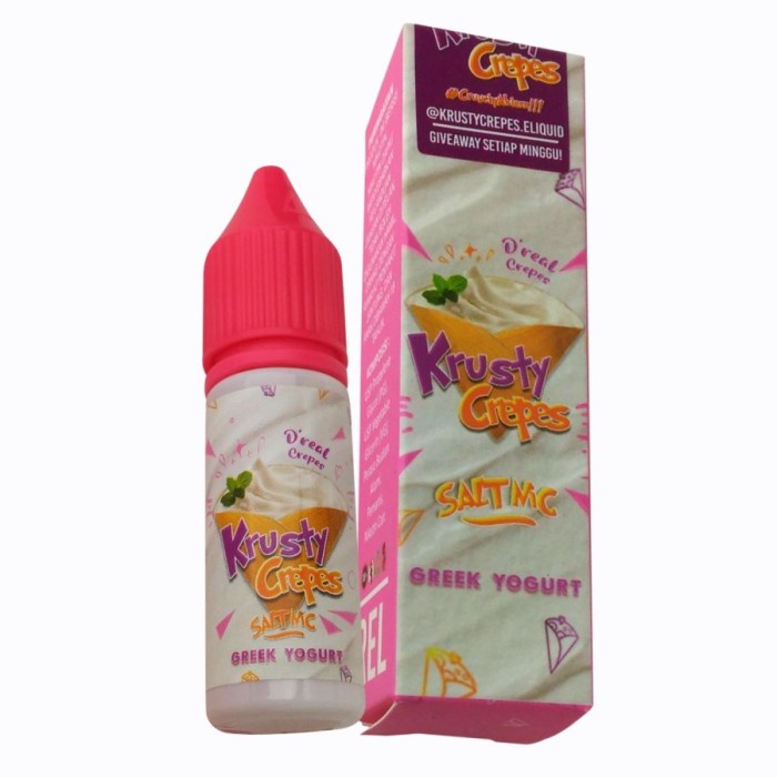 LIQUID KRUSTY CREPES V3 GREEK YOGHURT 15ML