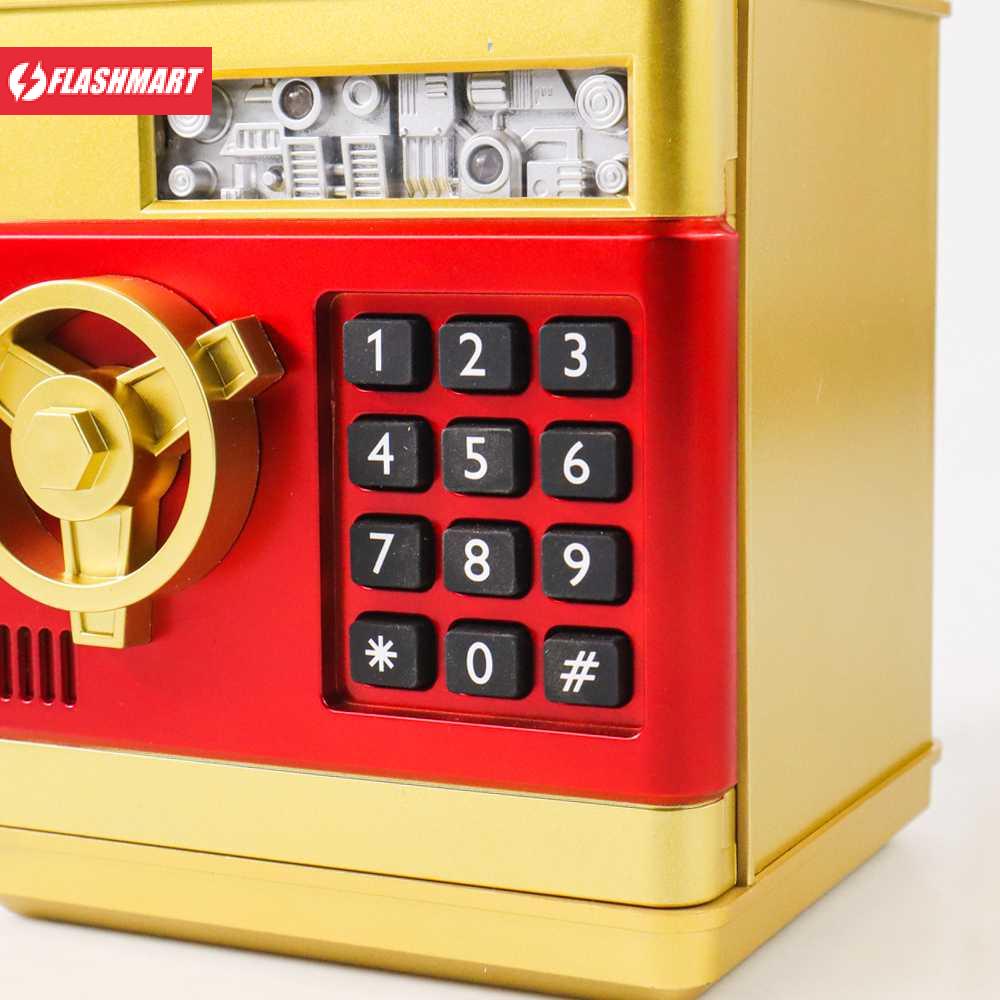 Flashmart Celengan Anak Electronic Bank Safe Box Money Model Brankas - T-8815