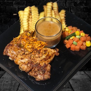 

Chicken Steak 57 ToGo Mushroom Sauce