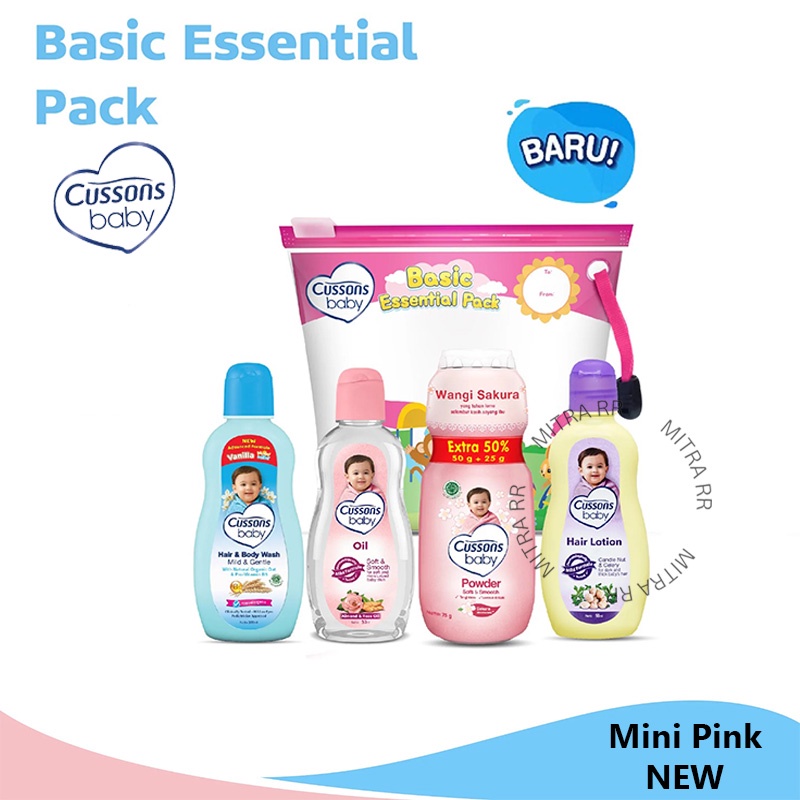 NEW! Cussons Baby Gift Bag Set Essential Basic Complate Pack | Cussons Baby Original