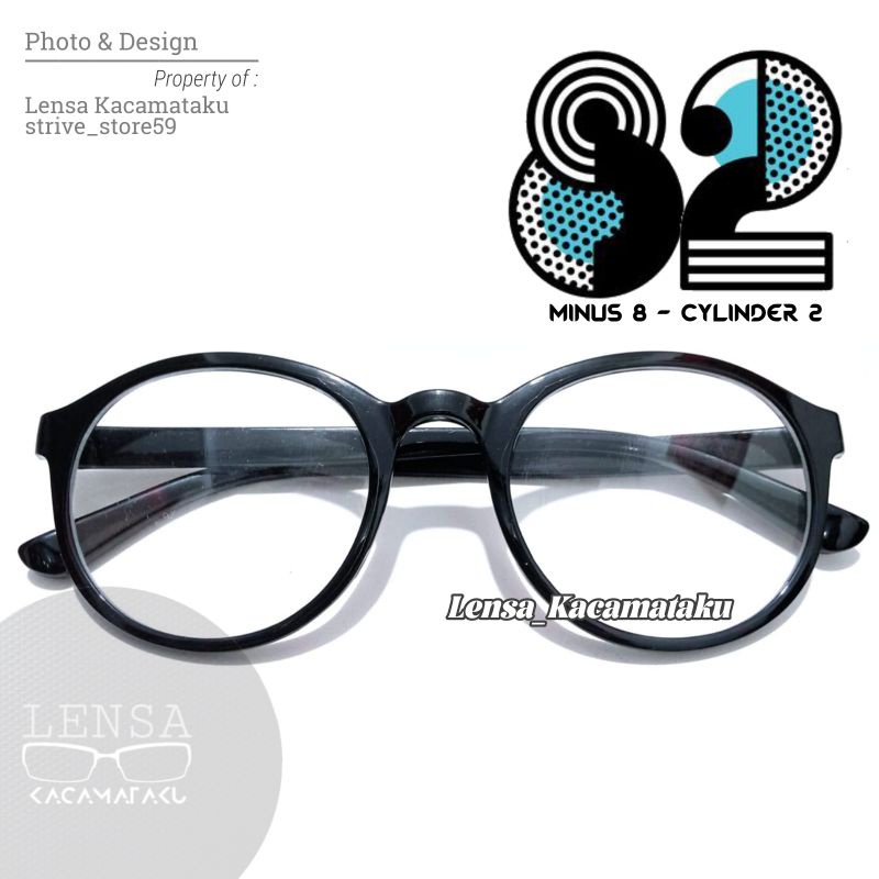 Kacamata Minus Silinder Cylinder Wanita Kaca Mata Slinder