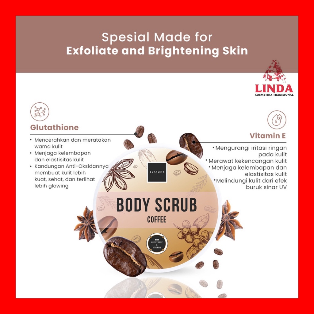 SCARLETT BODY SCRUB 250 ML