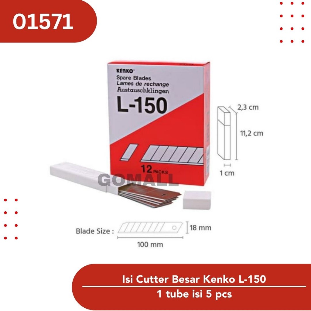 

Isi Cutter Besar Kenko L-150