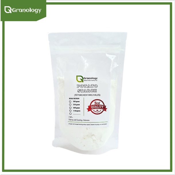 

Tepung Kentang Bubuk Halus / Potato Starch (250 gram) by Granology