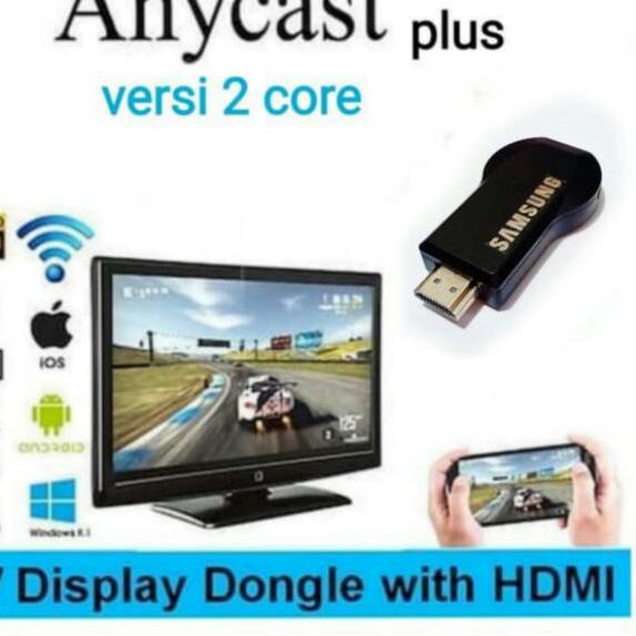 Terlaris Hdmi tv led samsung anycast mirascreen dongle wifi nirkabel layar smartphone android