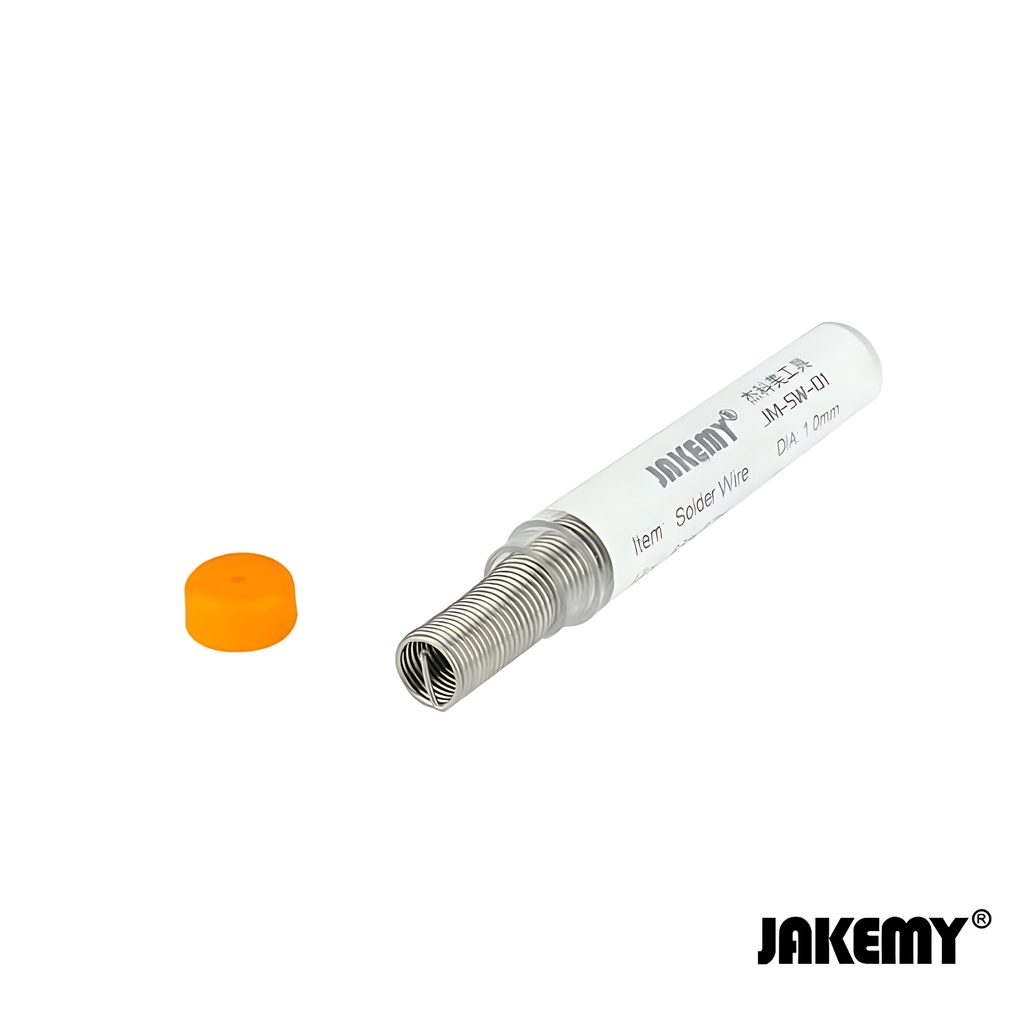 Jakemy Timah Solder Timah gulung Solder Wire Pen 1mm JM-SW-01