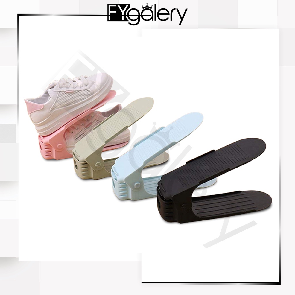 FYGALERY HL0098 Rak Tatakan Penyimpanan Sepatu Susun Shoes Organizer Murah