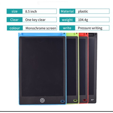 Drawing Writing Tablet 8.5inc/Papan Tulis LCD Anak Dewasa Board Writing