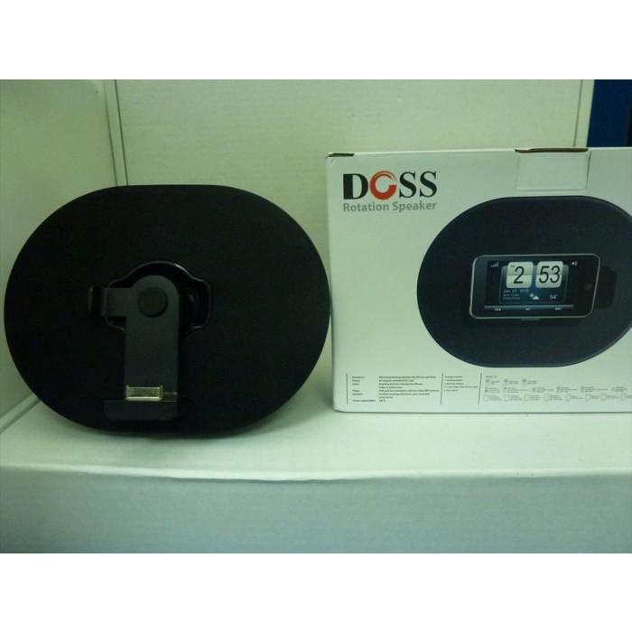 DOSS DS-873 STEREO SOUND ROTATING DOCKING SPEAKER FOR IPHONE/IPOD