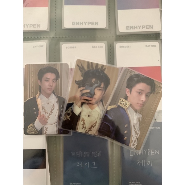 photocard lenti jake enhypen up bdc