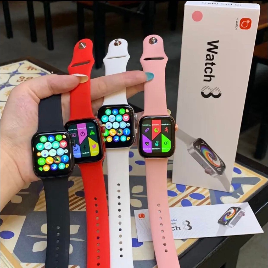 GARANSI✅IWO 8 Pro Max Series Z Original Series 8 Series 7 Smartwatch Bisa Telponan &amp; Custom Foto