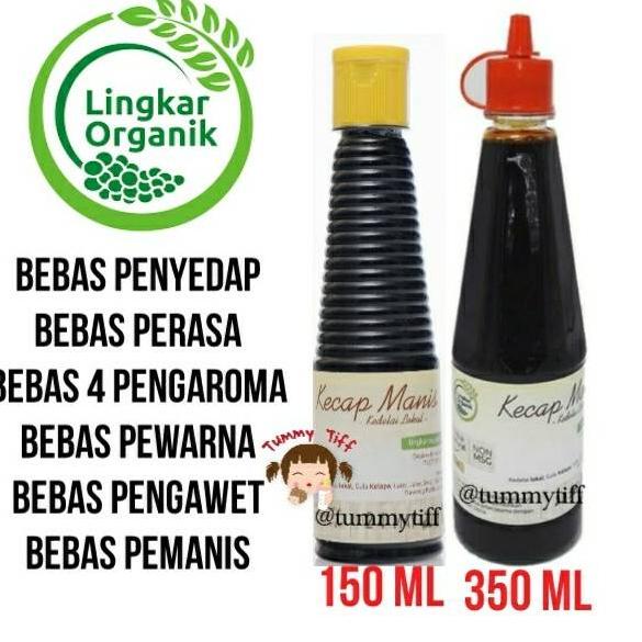 

Mega Max Lingkar organik kecap manis 150ml / 350ml