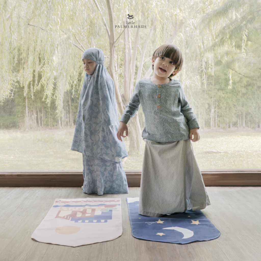 [TOMS] LITTLE PALMERHAUS (1pcs) Kids Sarung Celana Sarung Sholat Anak Blissful Ramadhan Raya Lebaran EID 2023 Terbaru