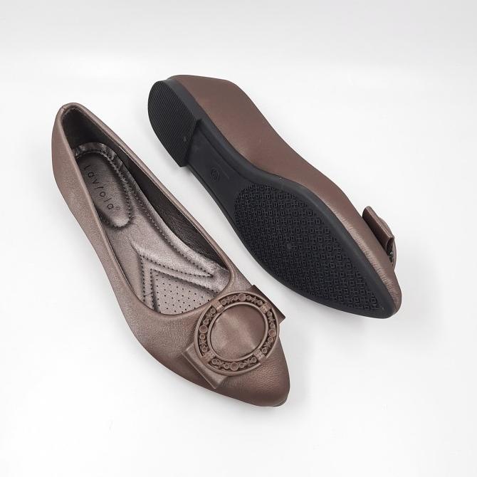 Laviola Shoes - Sepatu Flat Shoes - 2910 Lsh - Mocca