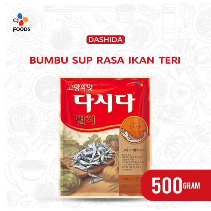 

DASHIDA Bumbu Sup Rasa Ikan Teri 500 Gram