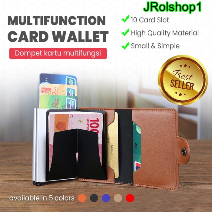 

Dompet Kartu Kredit / Atm Smart Wallet Credit Card Double Box Unisex Star Seller