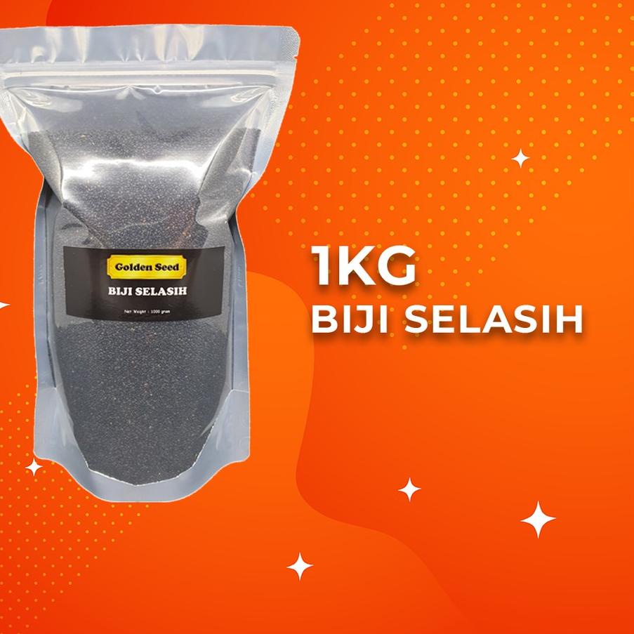 

✬ BIJI SELASIH 1000 GR - BASIL SEED 1 KG - SELASIH SUPER 1000GR ☪