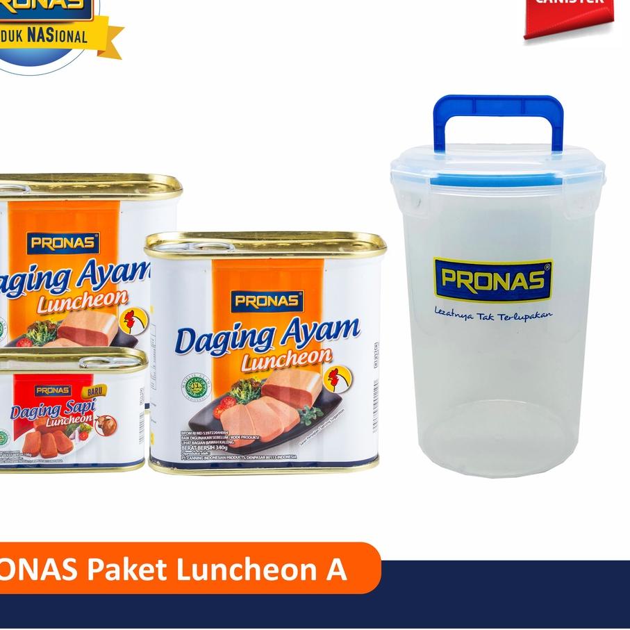 

★ PRONAS Paket Luncheon A Free Cannister ✈