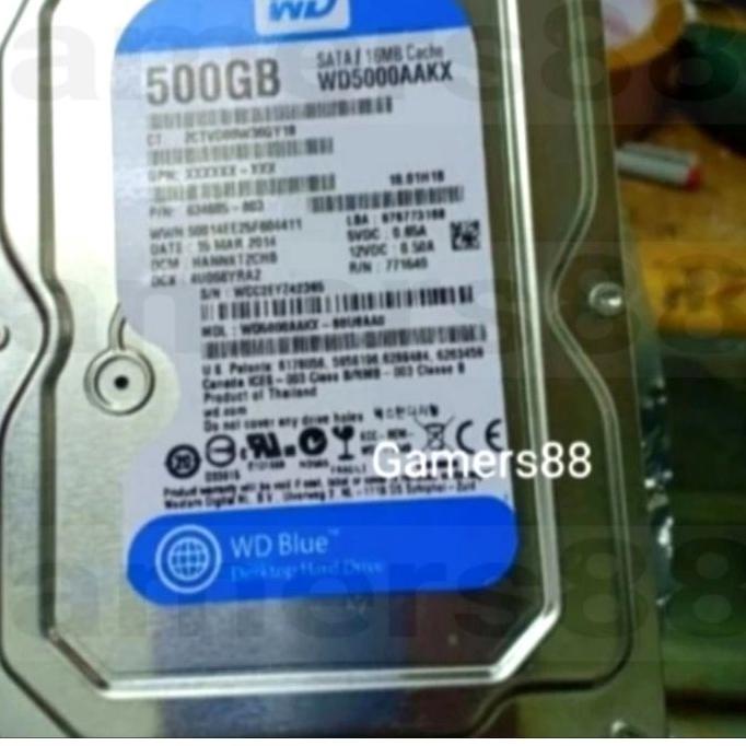 ❈ Hardisk WD WDC 500GB Blue HDD CCTV Harddisk PC Hard disk Komputer ☝