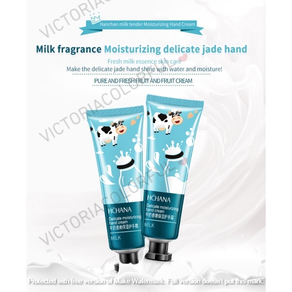 ROREC HCNANA Moisturizing elastic Hand Cream Krim tangan harum Handcream Murah