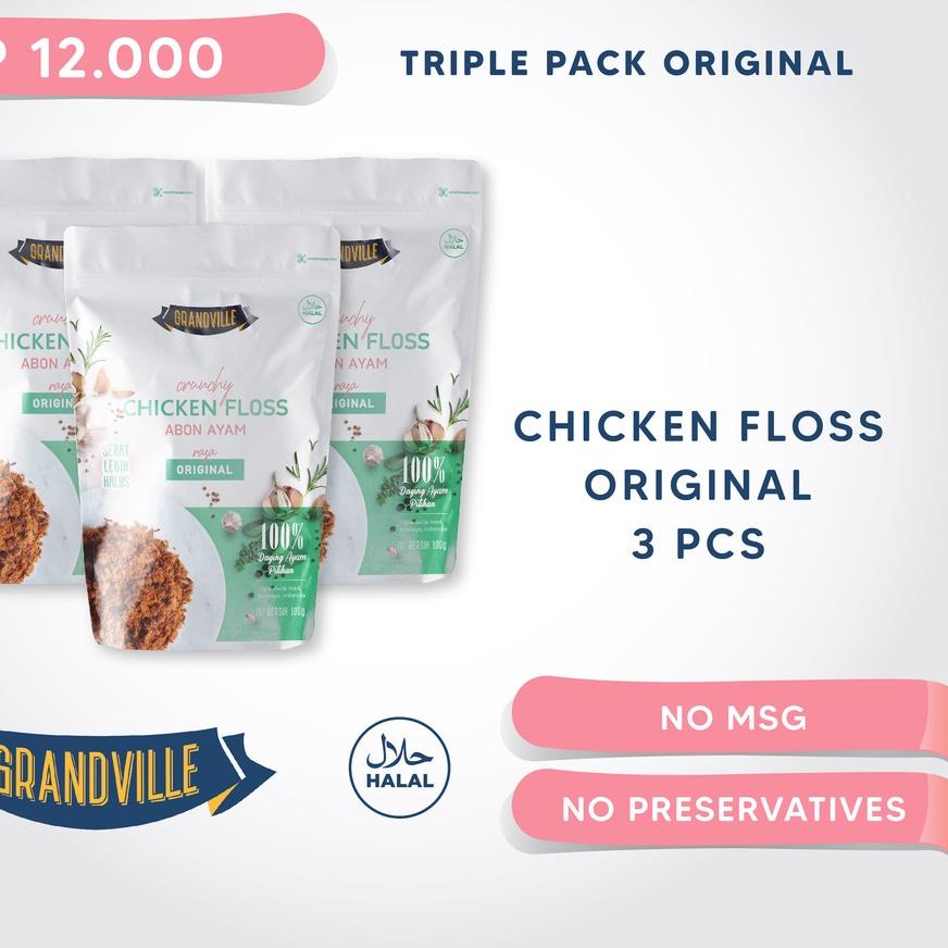 

♬ Grandville Abon AYAM Crunchy Triple Pack Original ➹