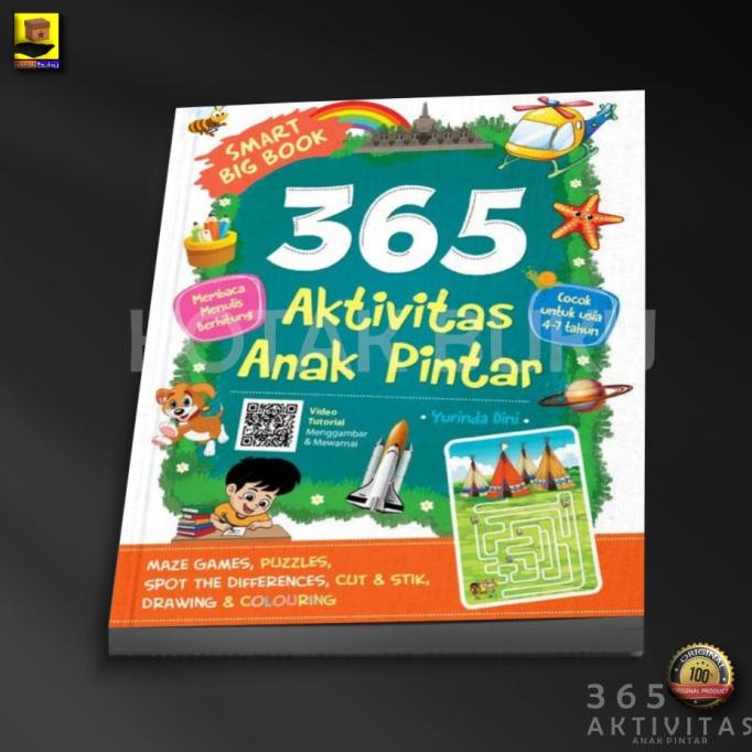 

365 Aktivitas Anak Pintar / Buku Tk & Paud / Smart Big Books
