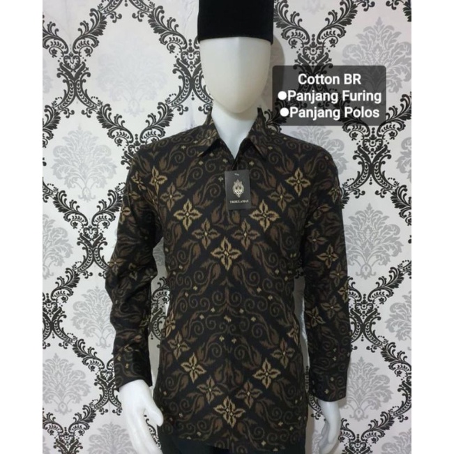 BATIK PANGERAN BATU RADEN FOURING LENGAN PANJANG KATUN HERO PREMIUM SUPER  REGULER FIT M L XL XXl