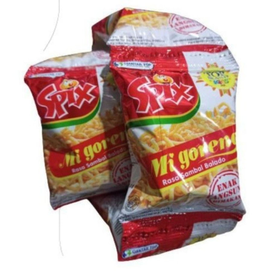 

Spix Tic Tic Mie GORENG Mi Spix Renceng Gantung