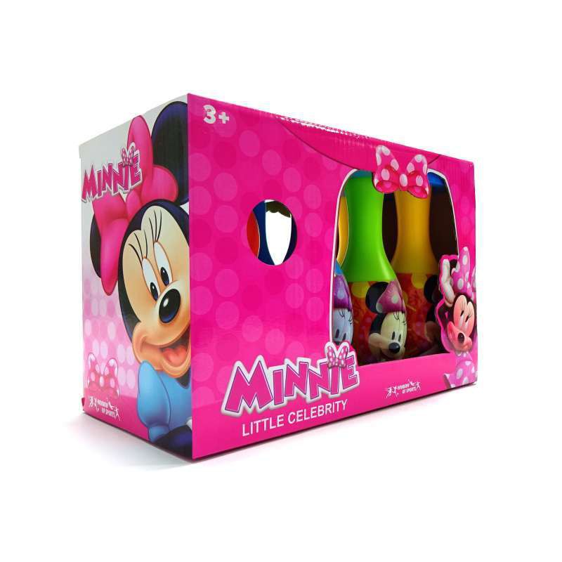 Minnie Little Celebrity BOWLING PLAYSET - Mainan Bola Bowling Anak / Mainan Bowling