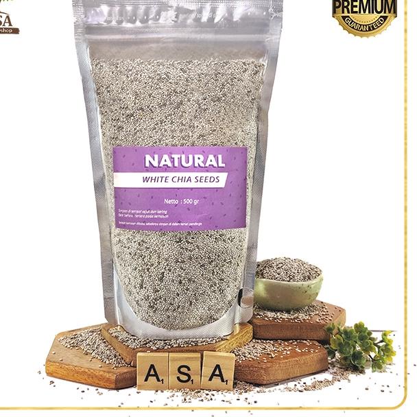 

➱ WHITE Chia Seed 500gr ✬