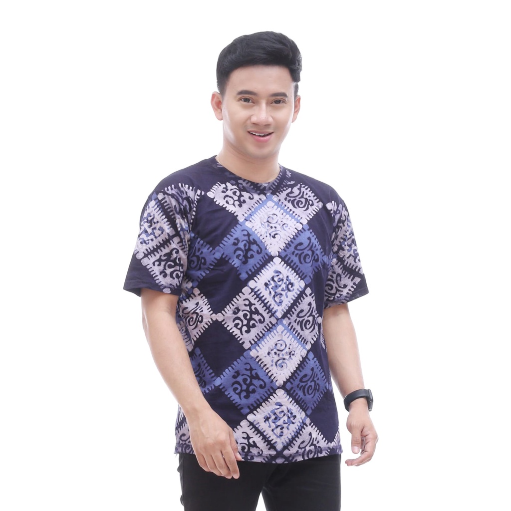 KAOS OBLONG CAP TRADISIONAL BATIK MURAH