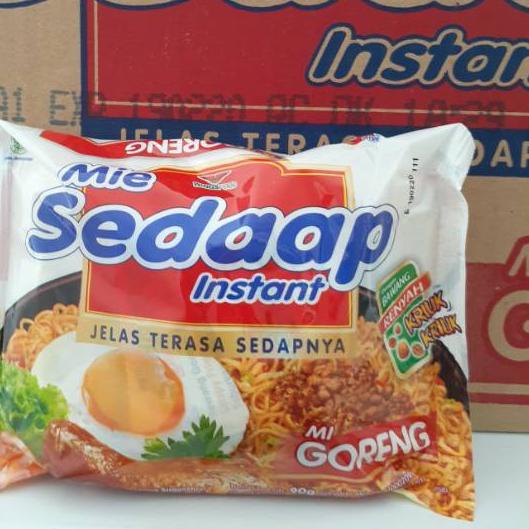 ☻ TokoMinah Mie Sedap Goreng Kriuk 1 Dus 40 Bungkus ►