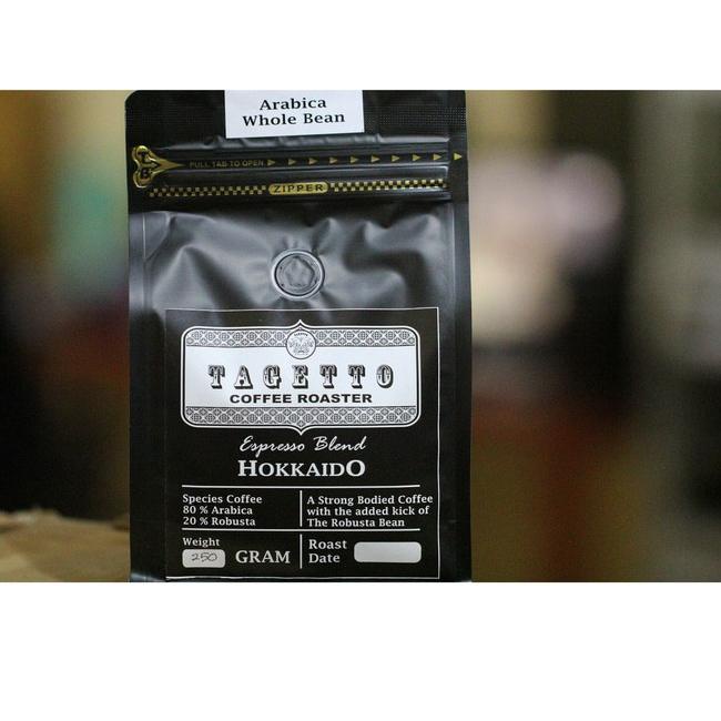 

❇ KOPI ESPRESSO BLEND HOKKAIDO 250GR - ARABICA 80% & ROBUSTA 20% ✻