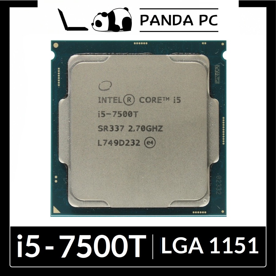 Processor Intel Core i5 7500T tray Socket 1151 Kaby Lake Not 7500