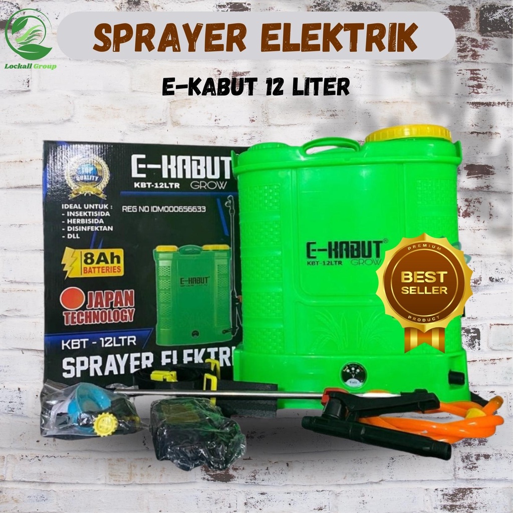 Sprayer Elektrik Tangki Semprot E-Kabut Kapasitas 12 Liter