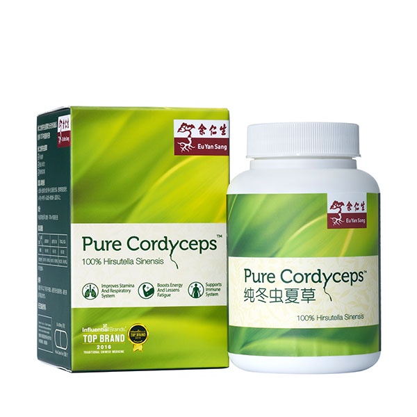 Eu Yan Sang Pure Cordyceps, 30 capsules// daya tahan tubuh// singapore