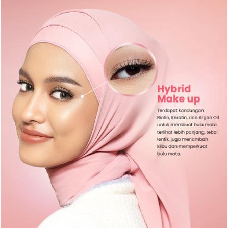 * NCC * Hanasui Maskara Kosmetik Mata Eyedorable Mascara Instant Volume and Lift For Fuller Looking