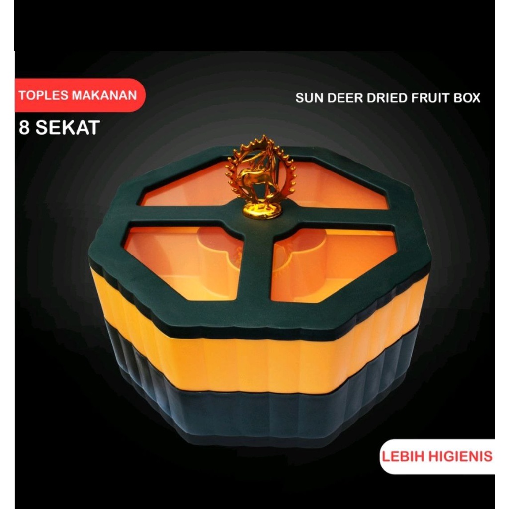 TOPLES CANDY BOX TOPLES MAKANAN BENTUK BUNGA TOPLES KUE 2 SUSUN BOX