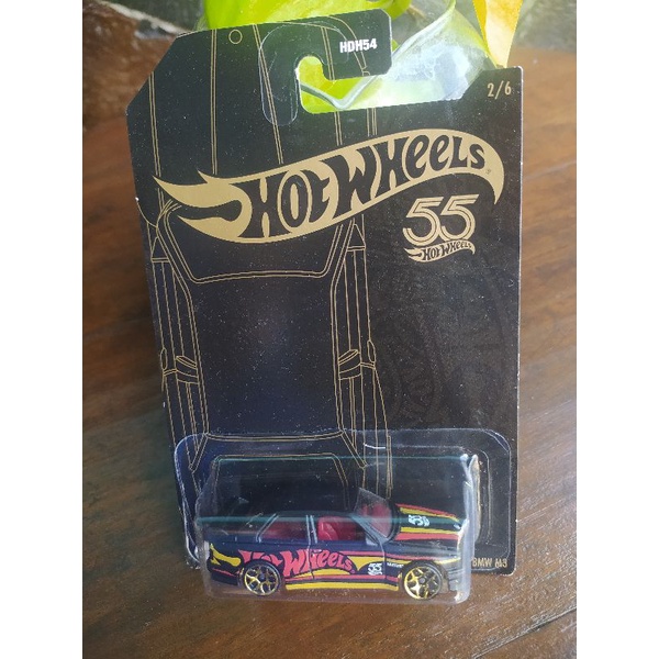 Hot Wheels 55th Anniversary 92 BMW M3 Hotwheels Black Gold Edition
