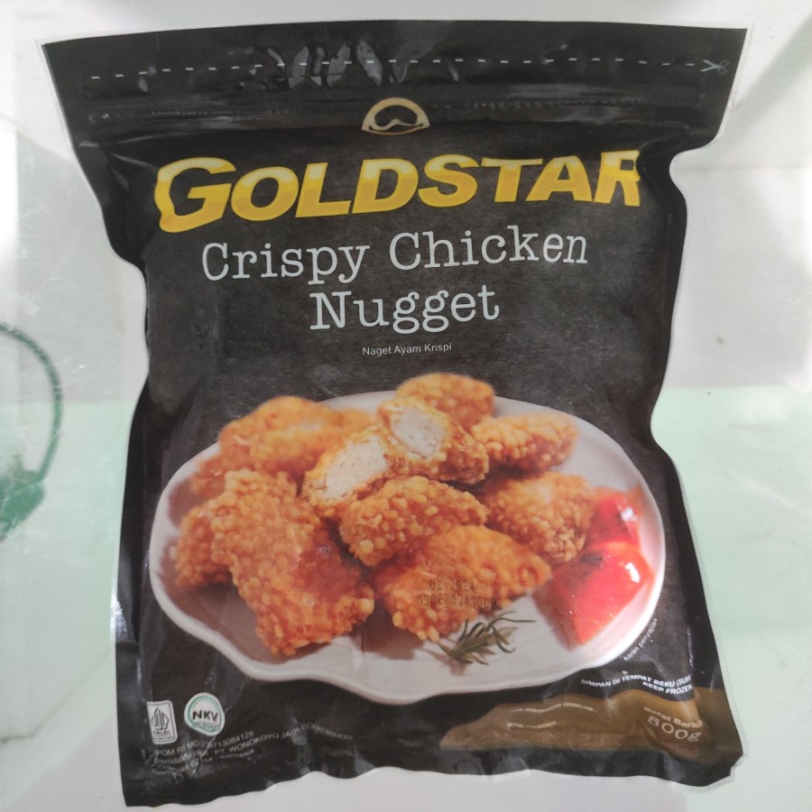 

Goldstar Crispy Chicken Nugget 500 gr