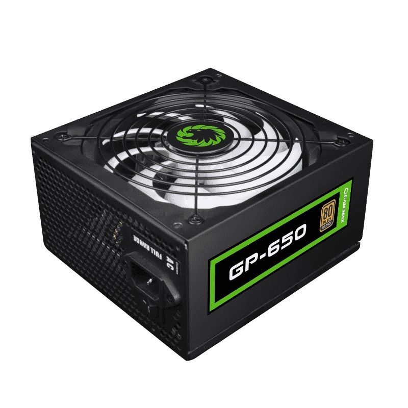 GameMax GP650 Power Supply 650w 80+ Bronze Internal PSU PC ATX