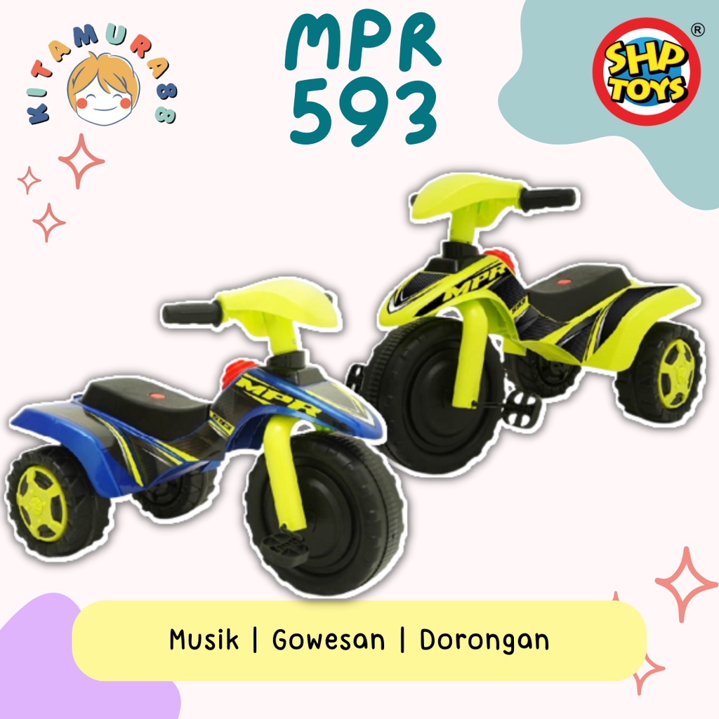 Mainan Anak Sepeda SHP Toys Ride On Tricycle MPR 593