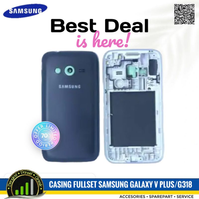 Casing Fullset Samsung Galaxy V Plus G318