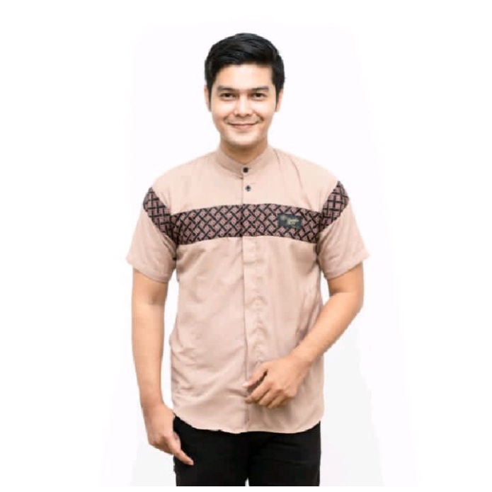 Koko Kurta Lengan Pendek Matt Katun Signature Adem Tebal Halus Terlaris