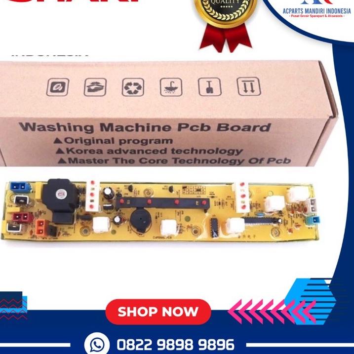 ☼ modul pcb mesin cuci shaES-F800T-BL ✫