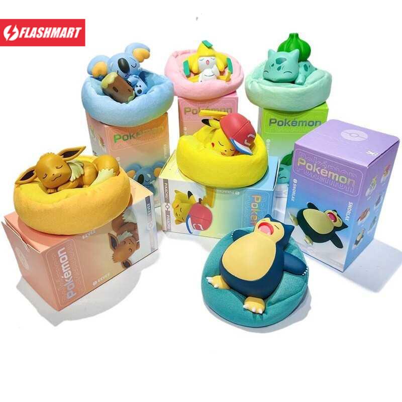 Flashmart OCDAY Mainan Anak Pokemon Sleeping Figures Children Toy - L144