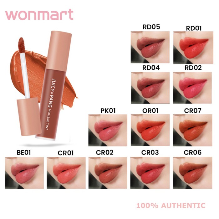 ✿ BISA COD✿ A'pieu Juicy Pang Mousse Tint - ALL Variant - RD01