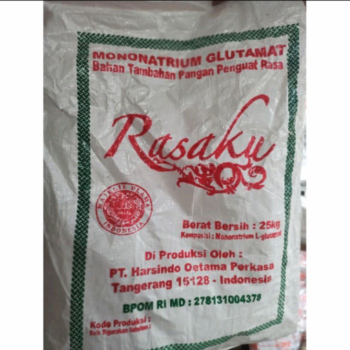 

Micin Polos Bumbu Penyedap Rasa 25 kg